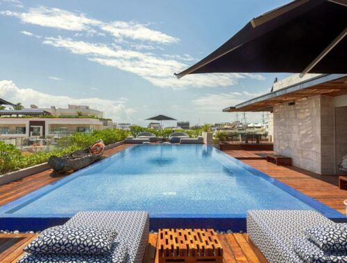 Yucatan Resort pool at Playa del Carmen