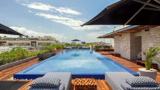 Yucatan Resort pool at Playa del Carmen